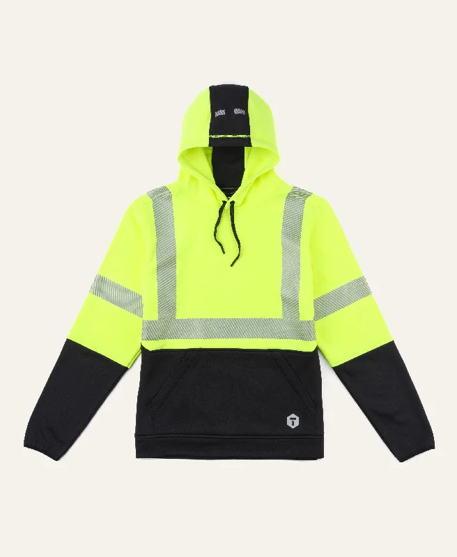 Women's M2 Grid Hoodie Hi Vis