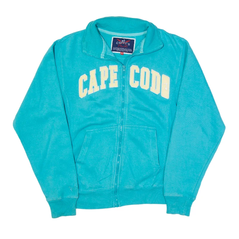 CUFFY'S Cape Cod Track Jacket Blue Womens XS