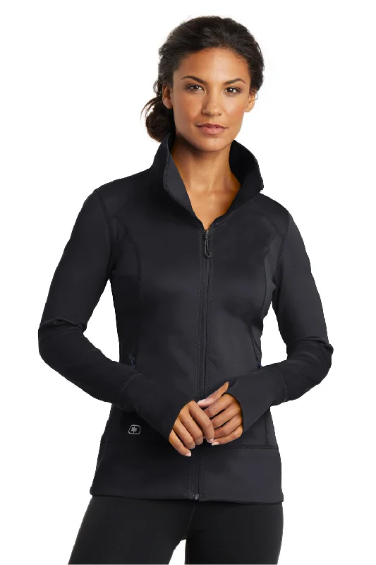 Ogio Womens Endurance Fulcrum Full Zip Jacket - Blacktop