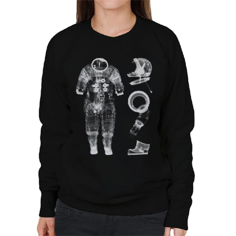 NASA Apollo 14 A7 L Pressure Suit X Ray Women's Sweatshirt