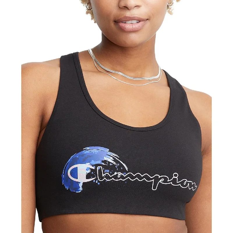 Champion Womens Moderate Impact Fitness Sports Bra