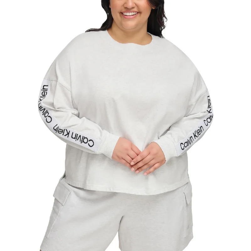 Calvin Klein Performance Womens Fitness Workout Sweatshirt