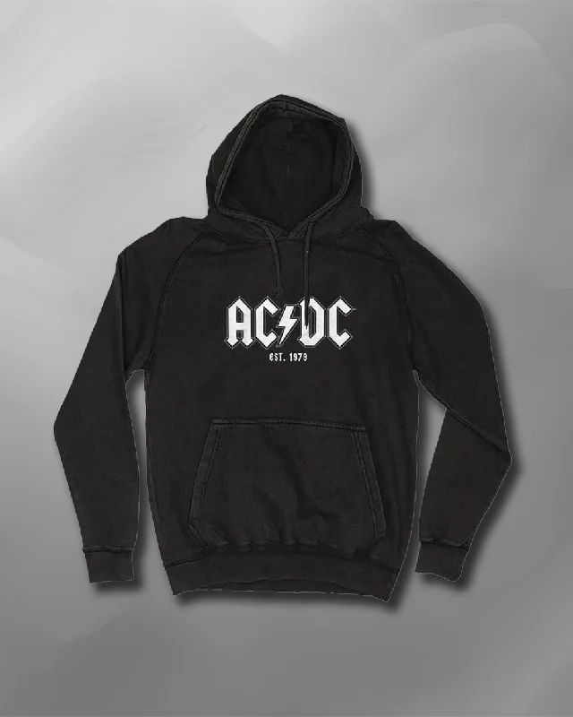 AC/DC - Lightning Black Vintage Hood