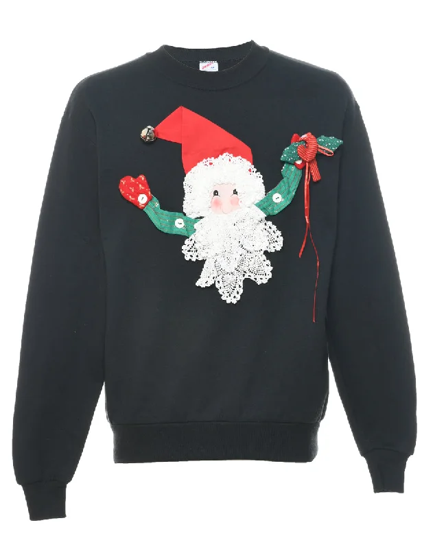 Santa Claus  Christmas Sweatshirt - M