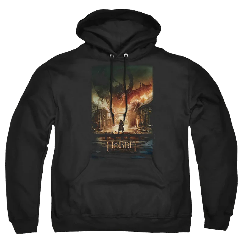 Hobbit Movie Trilogy, The Smaug Poster - Pullover Hoodie