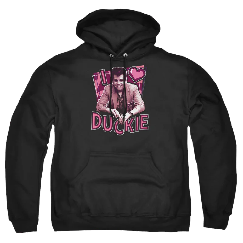 Pretty in Pink I Heart Duckie - Pullover Hoodie