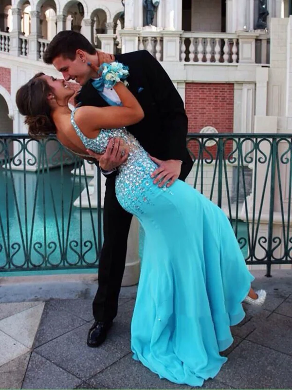 Custom Made Mermaid V Neck Prom Dresses, Long Dresses 2016, Formal Dresses