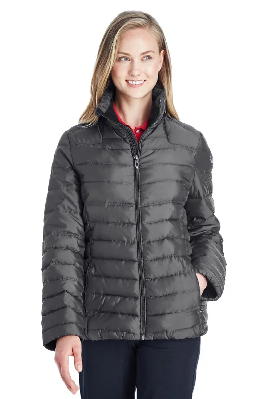 Spyder Womens Supreme Puffer Full Zip Jacket - Polar Grey