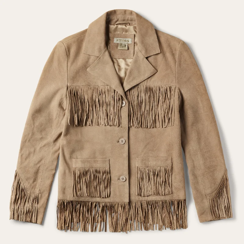 Fringe Suede Jacket