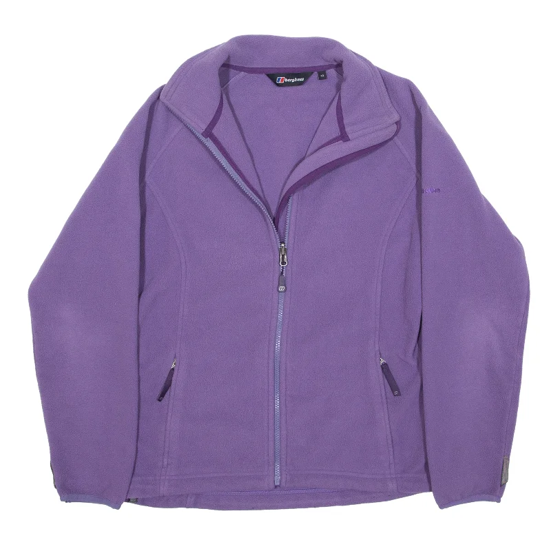 BERGHAUS Fleece Jacket Purple Womens M