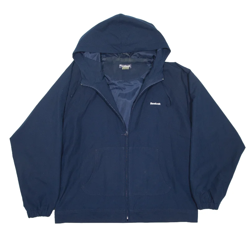 REEBOK Jacket Blue Womens L