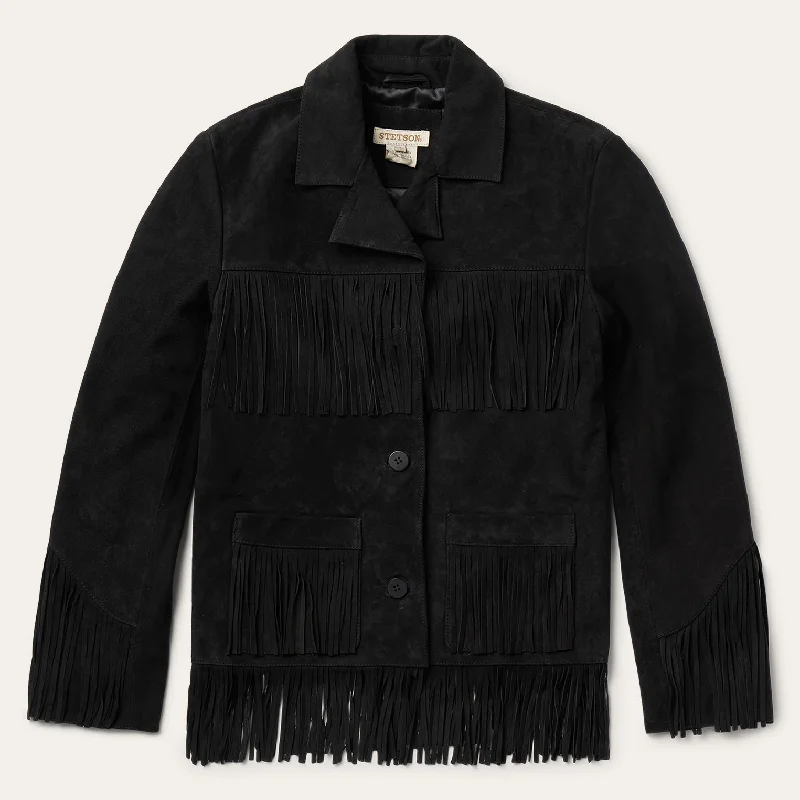 Fringe Suede Jacket