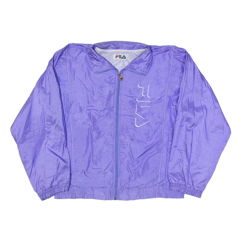 FILA Shell Jacket Purple Womens XL