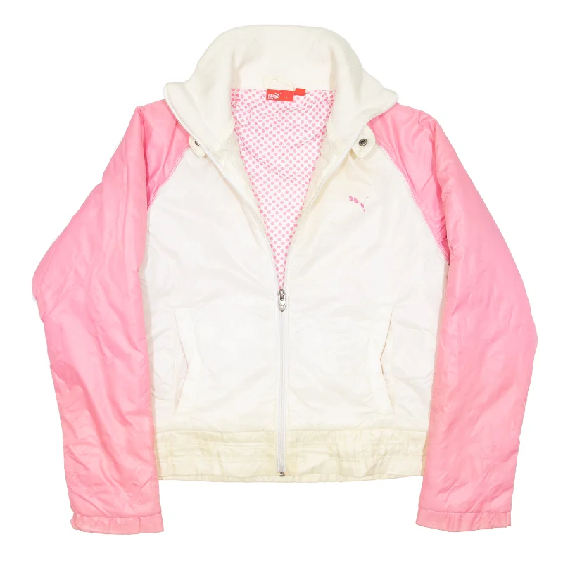 PUMA Jacket White Womens L