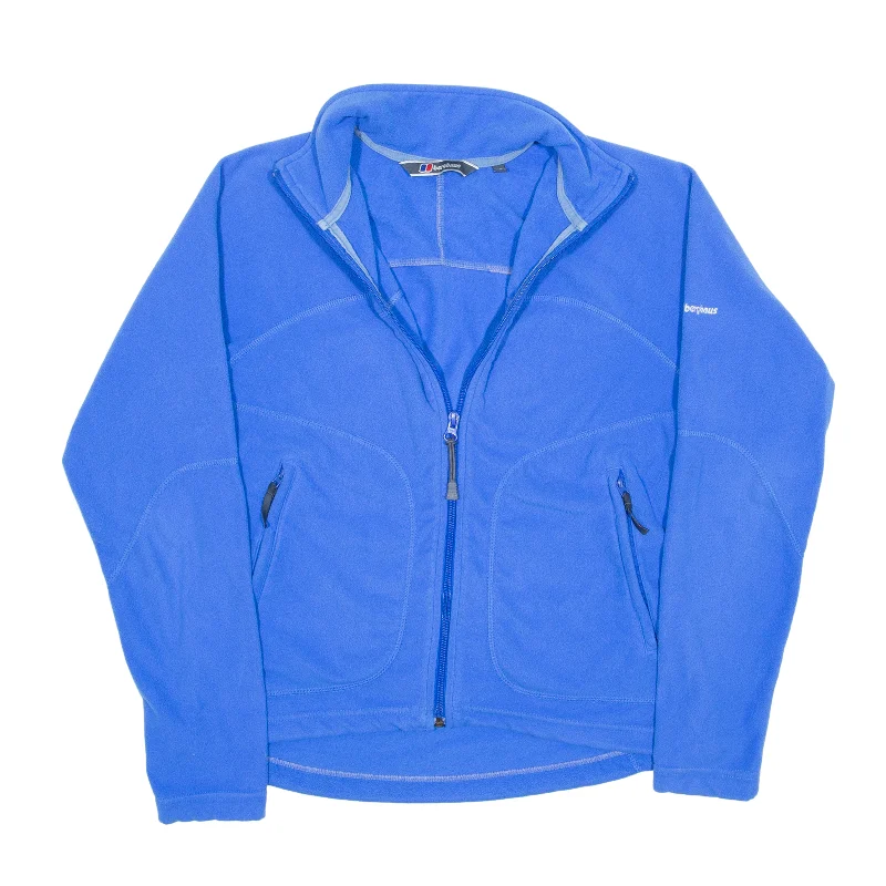 BERGHAUS Fleece Jacket Blue Womens M