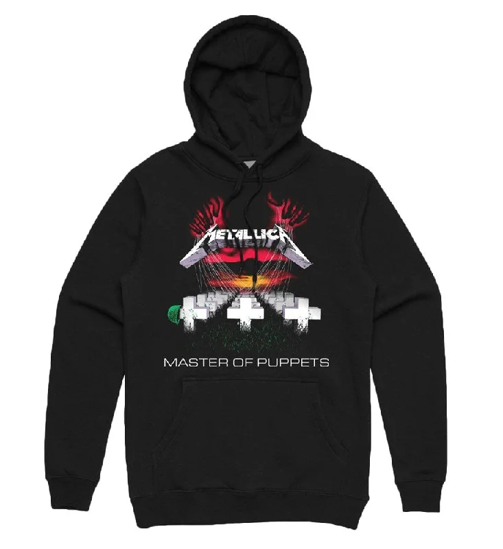 Metallica - Master of Puppets - Black Pullover Hood