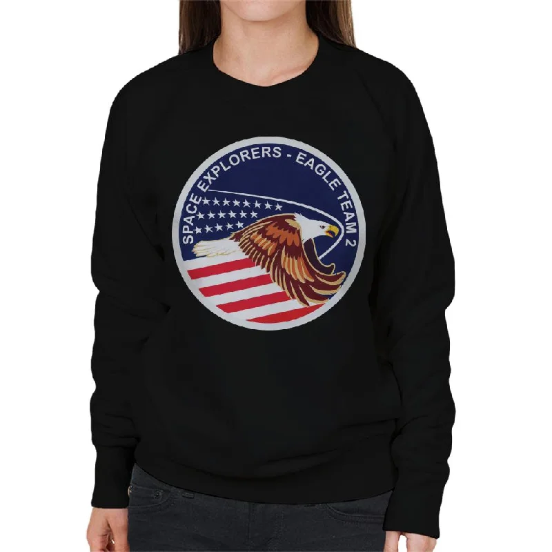 NASA STS 51I Space Shuttle Discovery Mission Patch Women's Sweatshirt