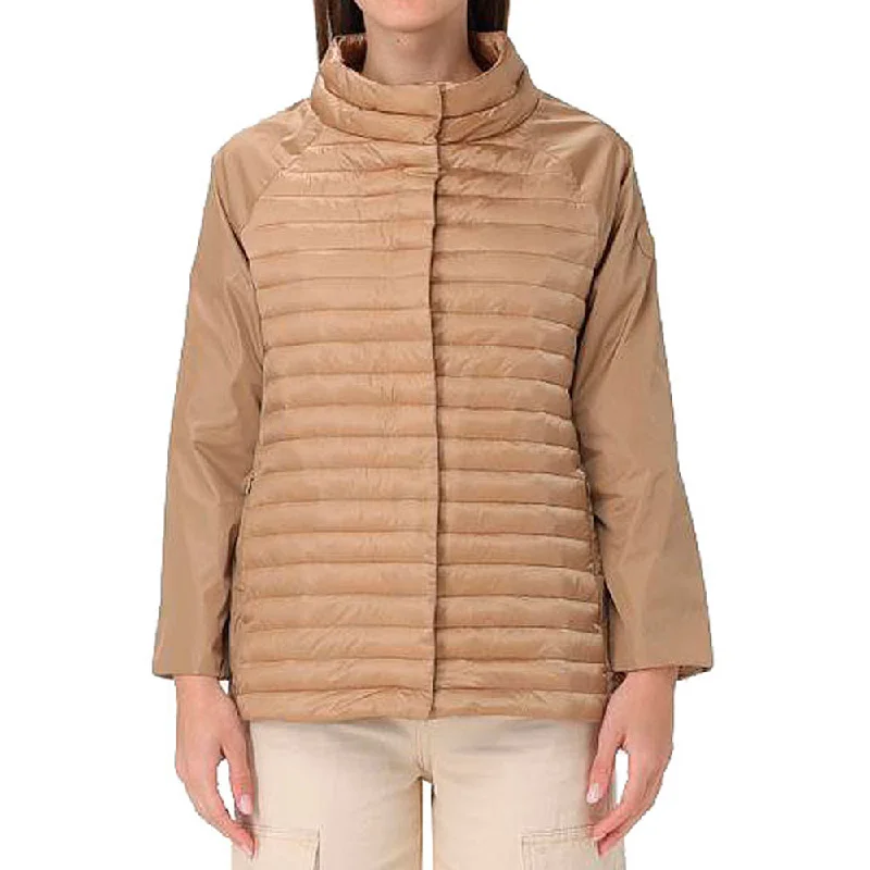 Women's Goldie bi-material jacket Shore Beige