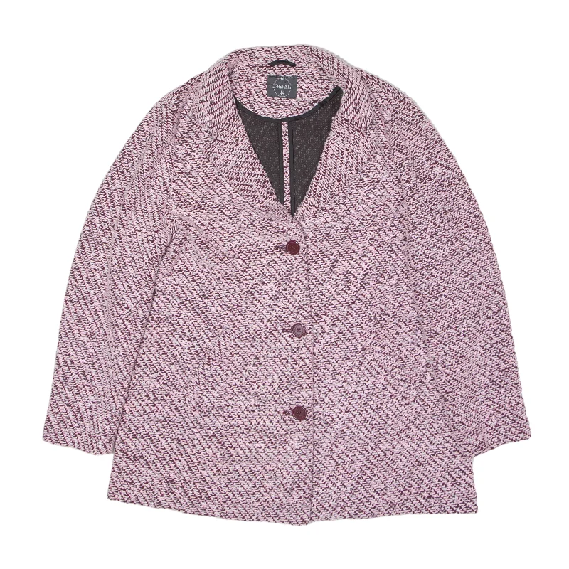 MULTIBLU Overcoat Jacket Pink Womens L